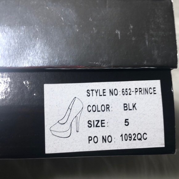 Ellie Patent Classic Heels 652-prince 6.5" H - Picture 5 of 8